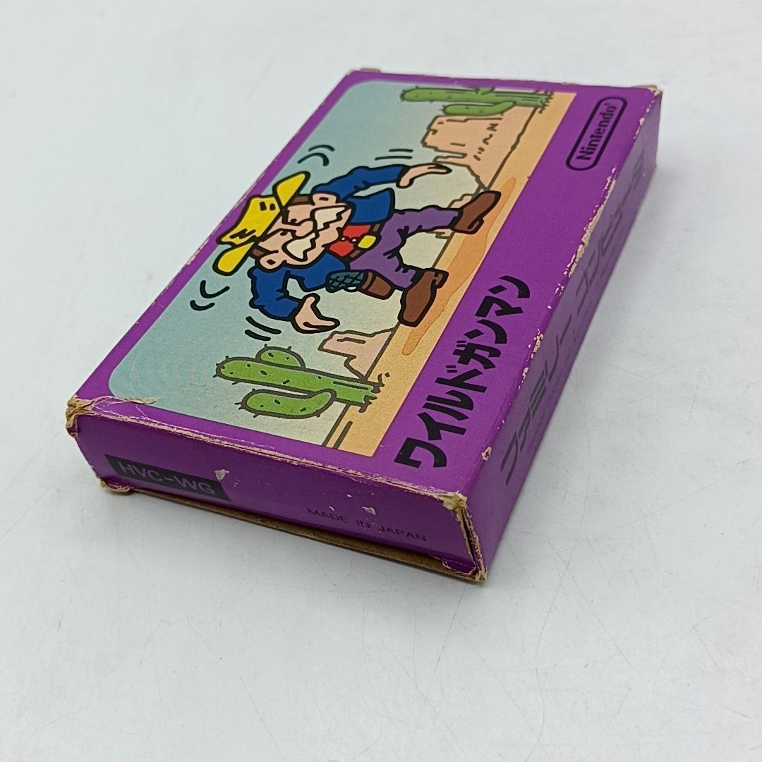 FCソフト 】 「ワイルドガンマン」 外箱・説明書付き 動作品