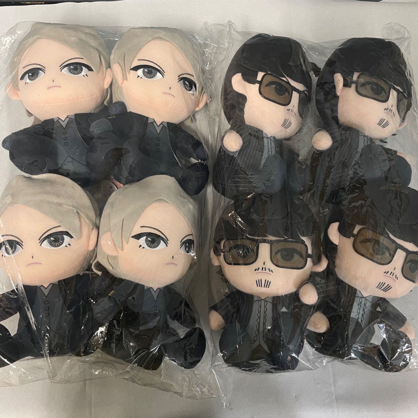 L'Arc~en~Ciel ラルク hyde ken メンバー おすわり ぬいぐるみ 全8体セット