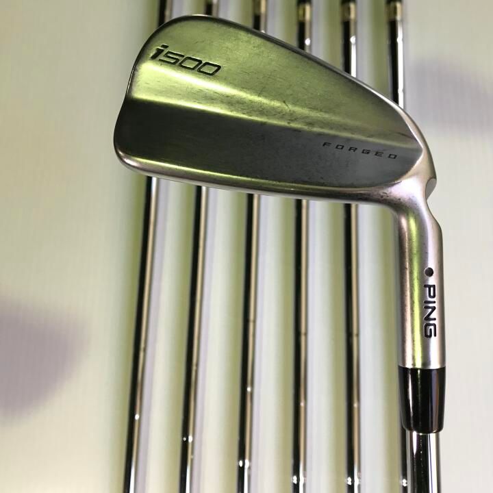 ピン i500 ダイナミックゴールド S200フレックス アイアンセット 中古