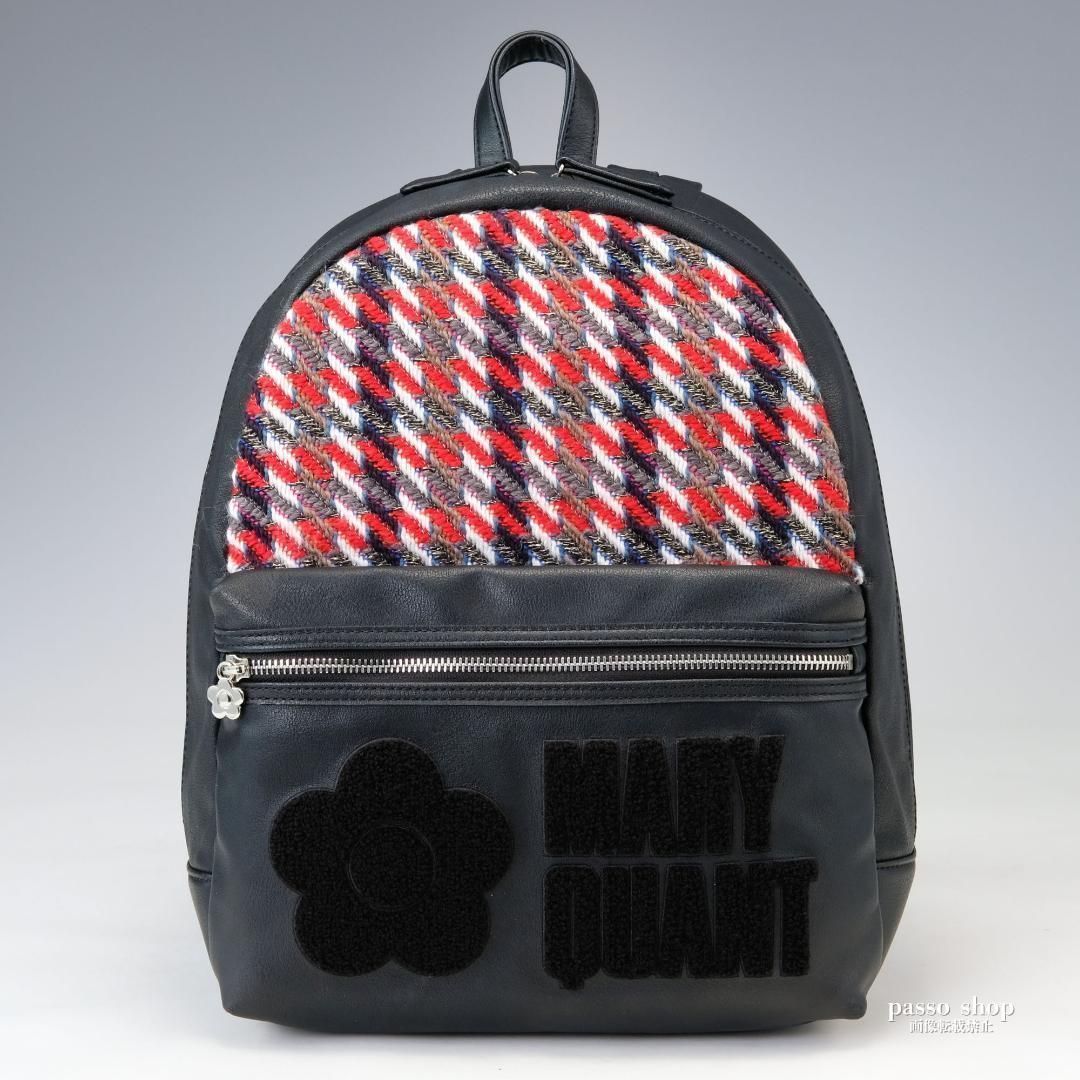 希少モデル】MARYQUANT マリークワント ツイード リュック バック