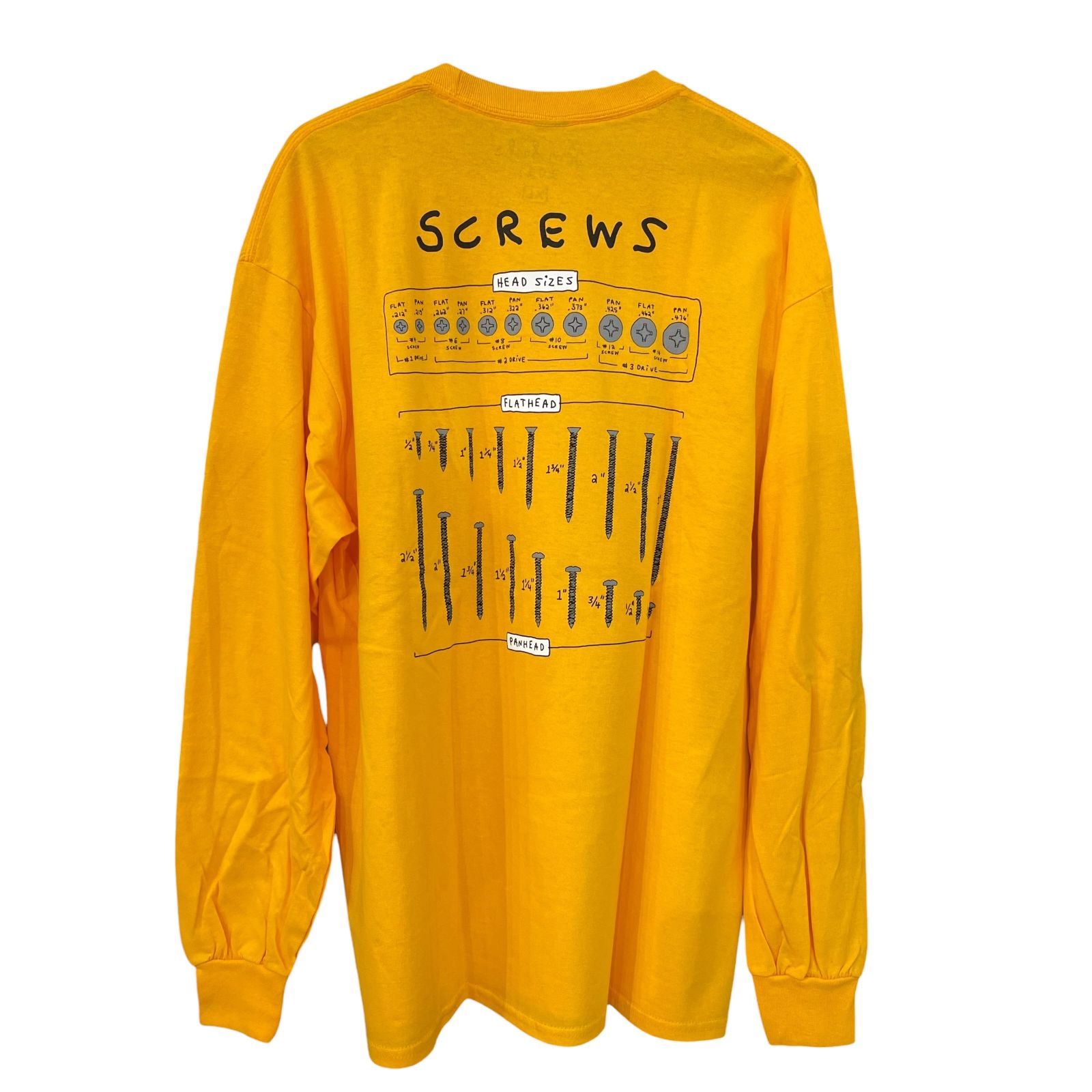 TOM SACHS】LOG JAM L/S TEE YELLOW トムサックス ロンT - メルカリ