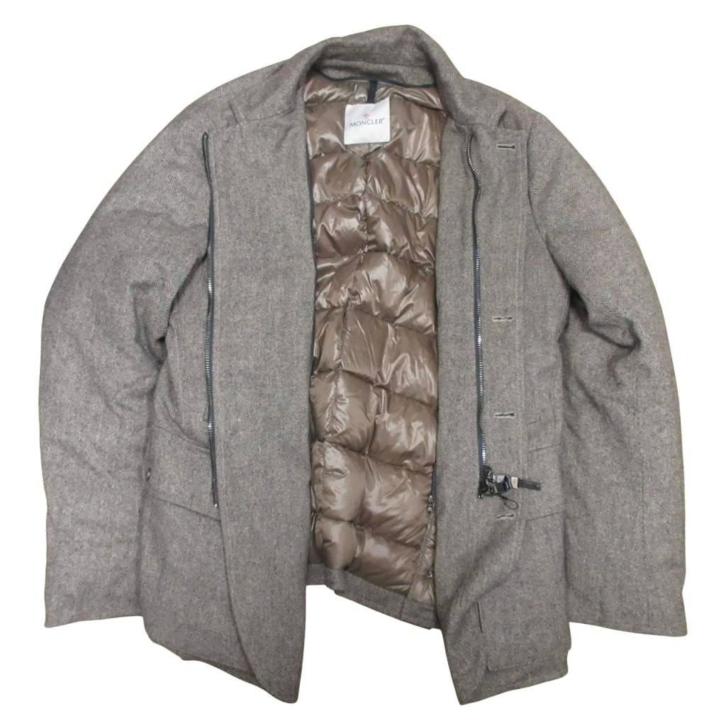 モンクレール MONCLER 希少モデル CANBERRA キャンベラ ヘリンボーン織