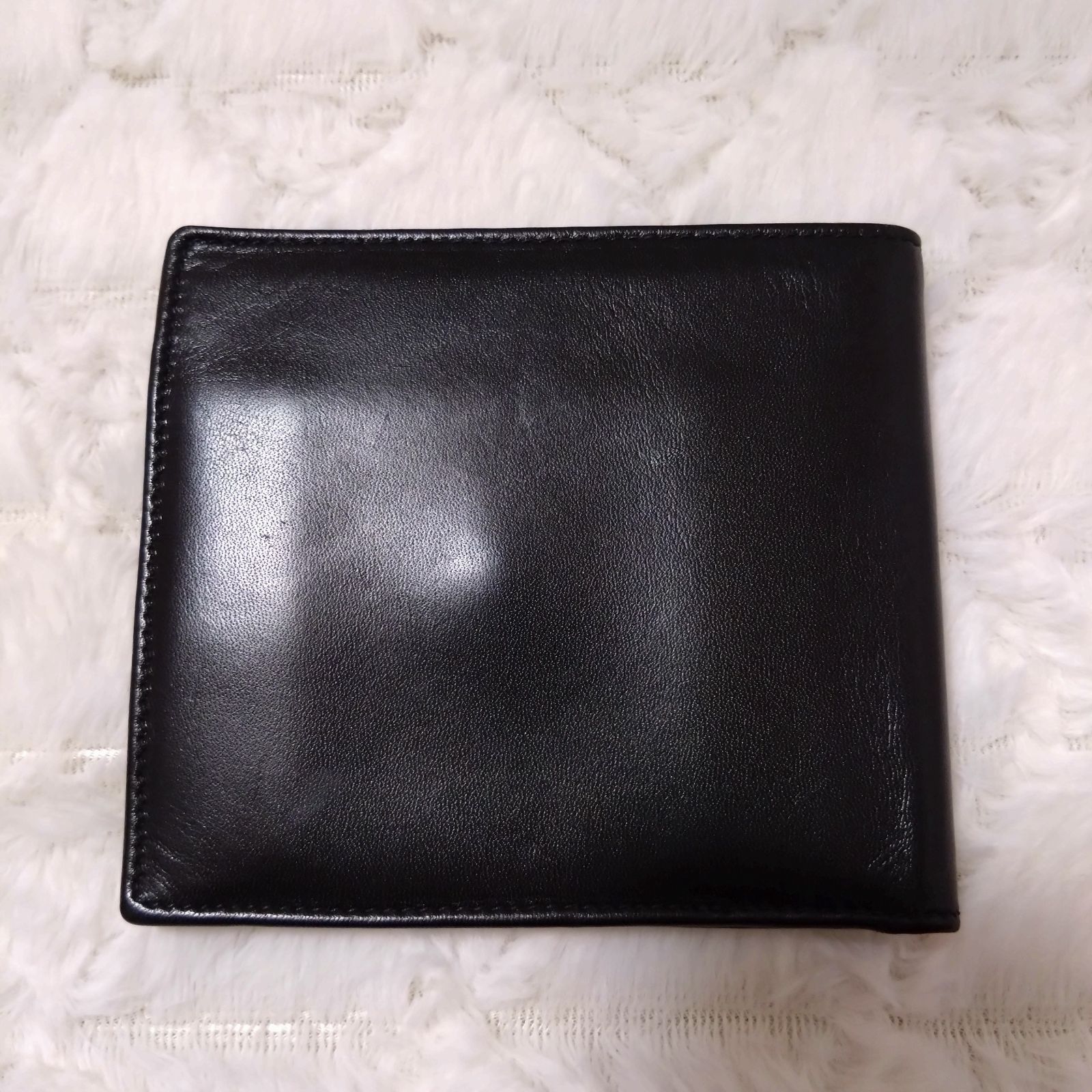 極美品】BALLY バリー 二つ折り財布 レザー ブラック ゴールド金具