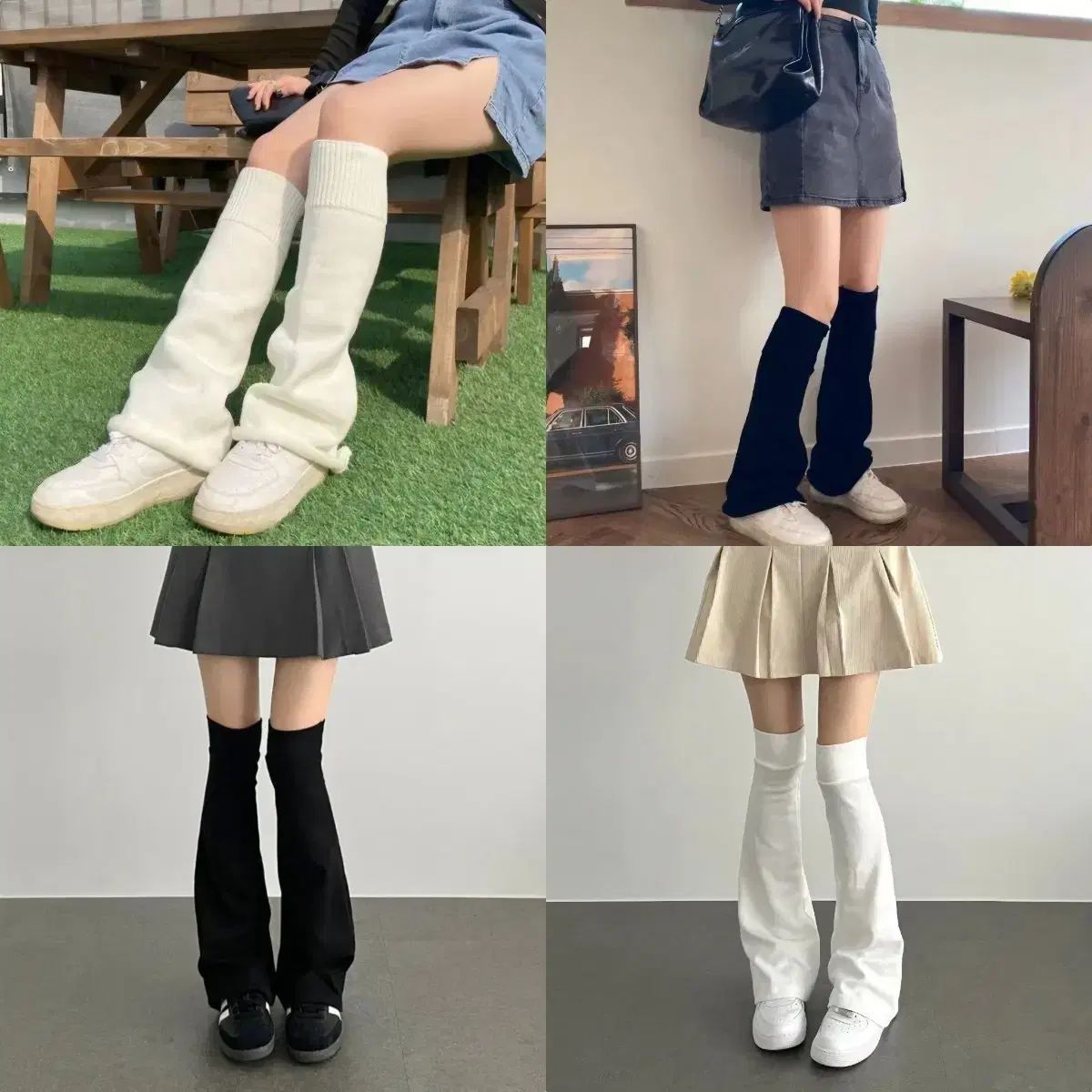 新品*レッグウォーマー 4種 まとめ