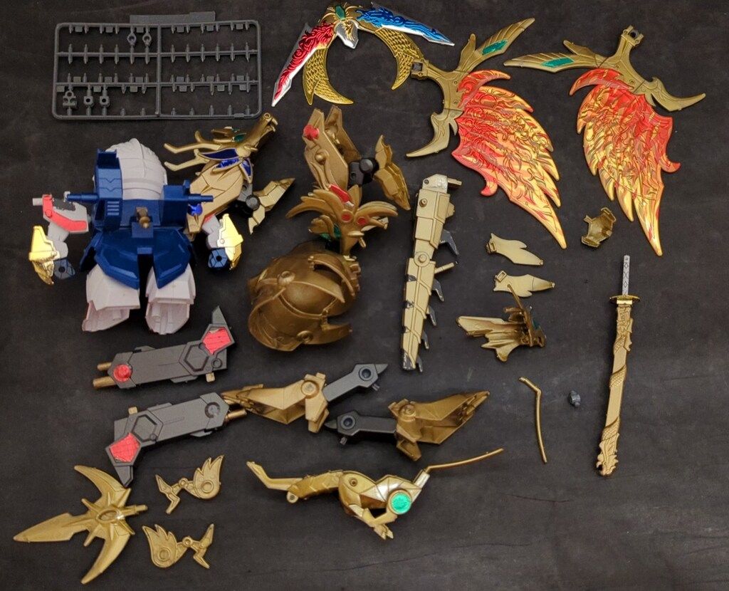 バンダイ SDガンダムBB戦士 新SD戦国伝武神輝羅鋼編 輝神大将軍獅龍凰