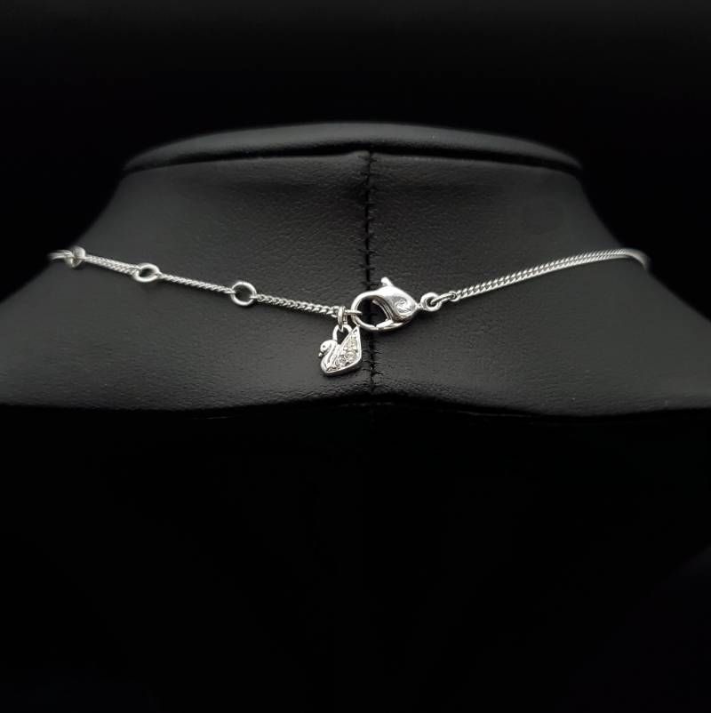 美品 SWAROVSKI スワロフスキー ネックレス ペンダント ティアドロップ