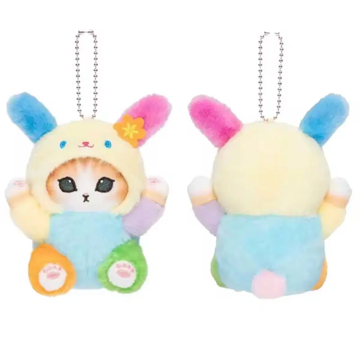 ウサハナ ウールサンドキーホルダー