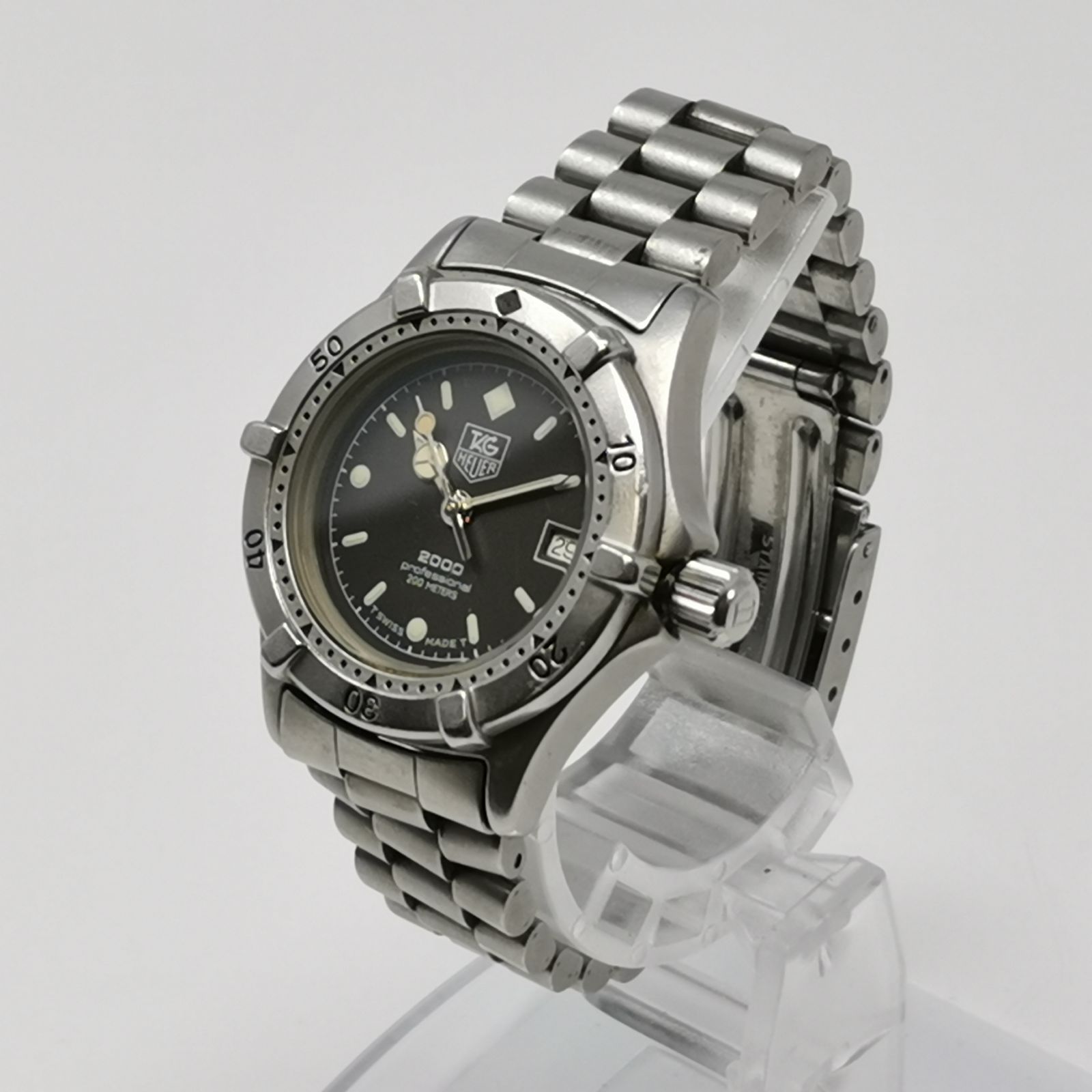 TAG Heuer タグ・ホイヤー 2000 シルバー ブラック ユニセックス