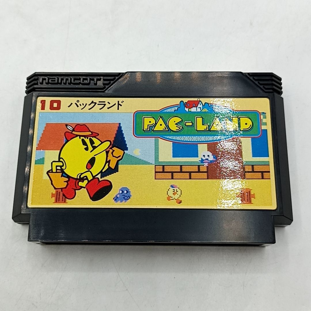 FCソフト 】 「パックランド」 外箱・説明書付き 動作品 ファミコン
