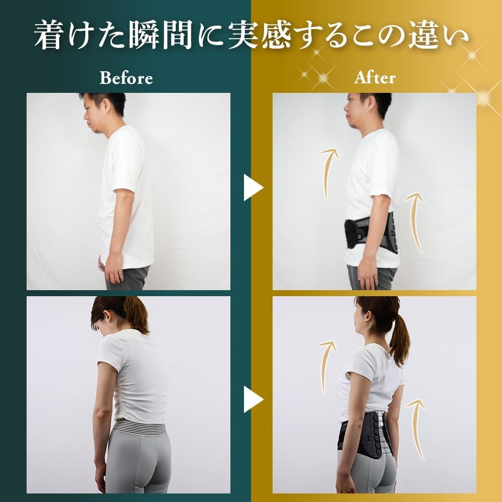 ガードナーベルト 正規品 男女兼用 腰 サポーター コルセット 洗濯可 M 