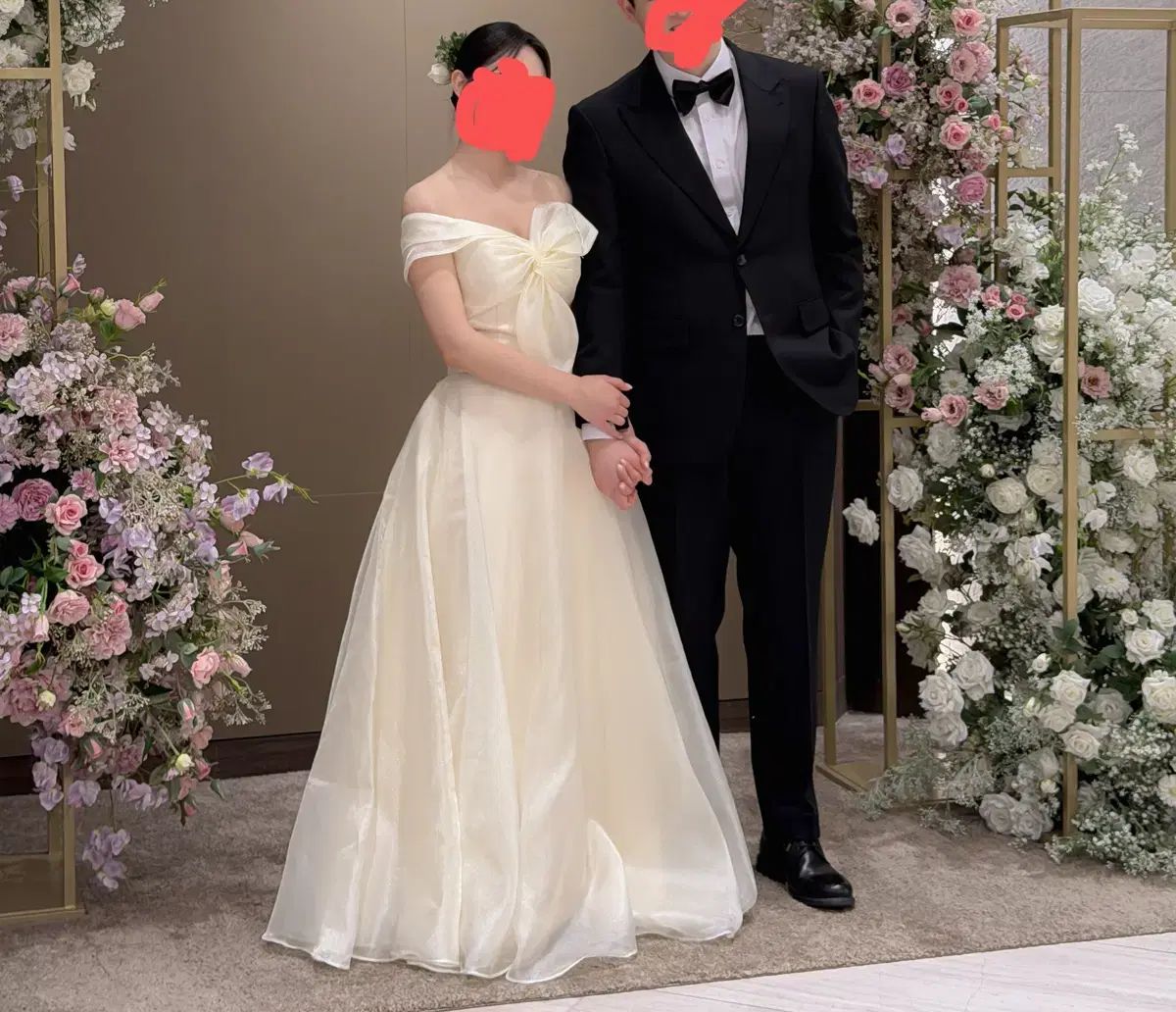 ベールズ 님프 オフショルダー ドレス (ウェディング撮影 2部 ドレス