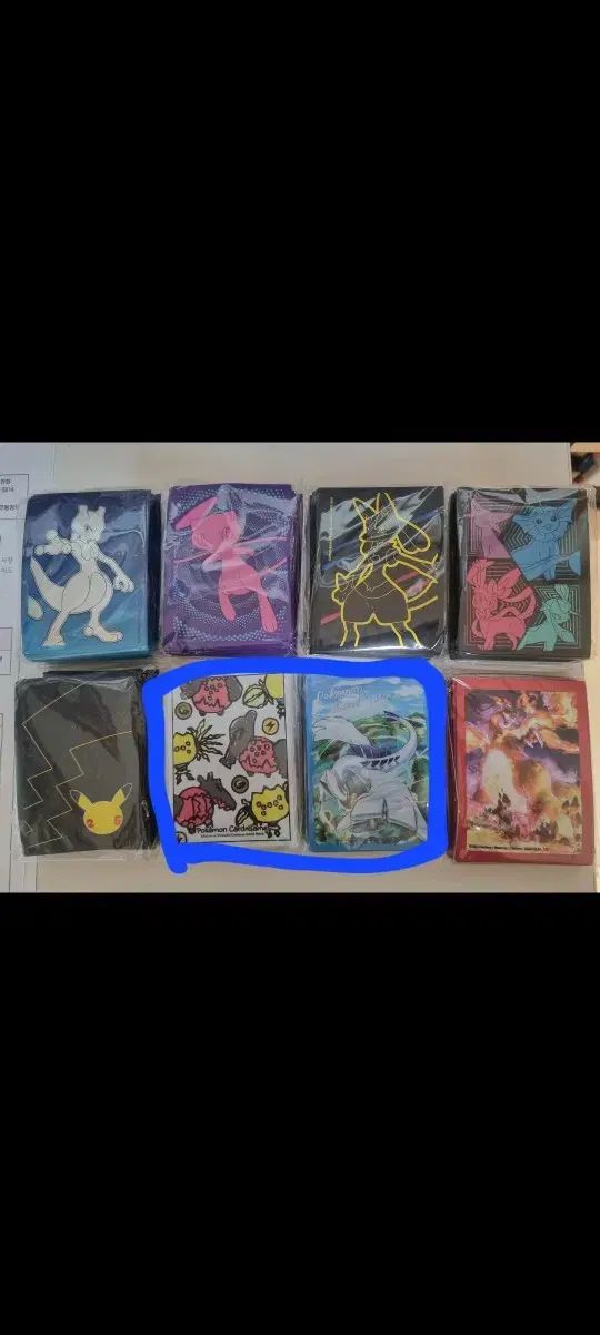 ポケモンカードゲーム用スリーブ 8種 まとめ ショップからお知らせ