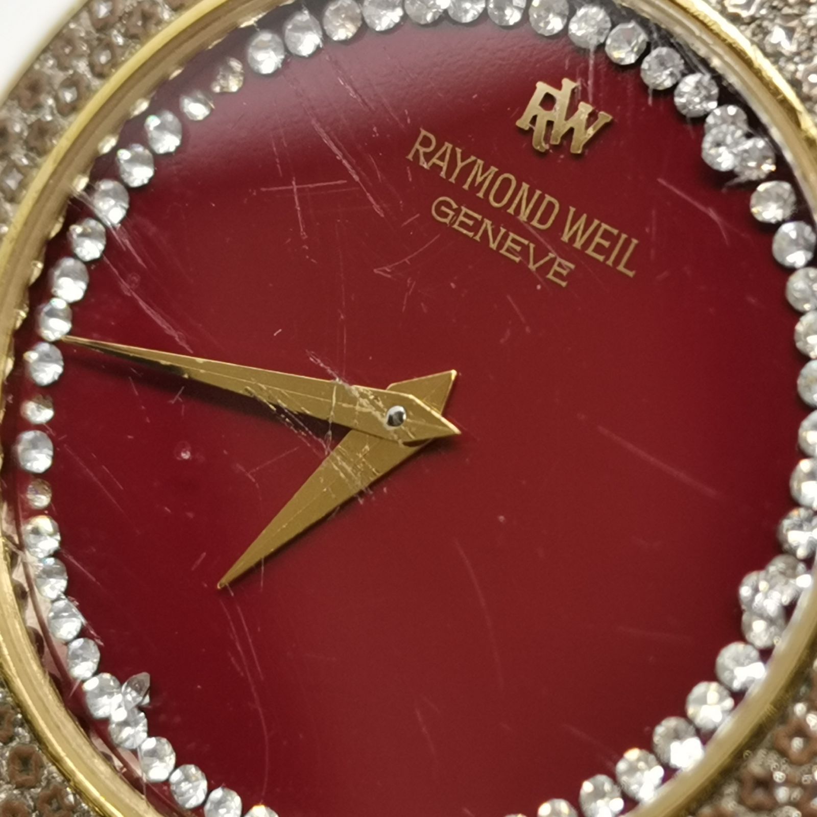 レイモンドウィル 腕時計 レディース 電池ないため動作未確認 ゴールド