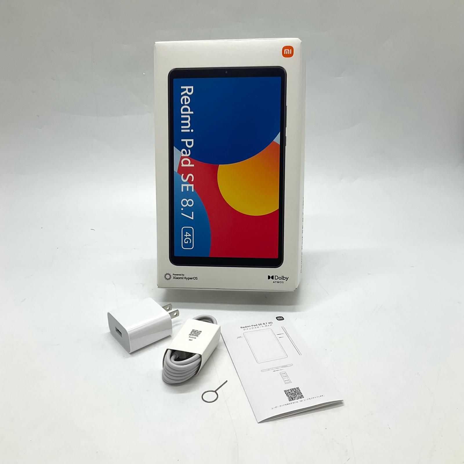 【メルカリ最安値】Redmi Pad SE 8.7 4G 本体 128GB Xiaomi Redmi Pad SE 8.7 4G 8.7インチ 128GB SIMフリー 白ロム 超美品