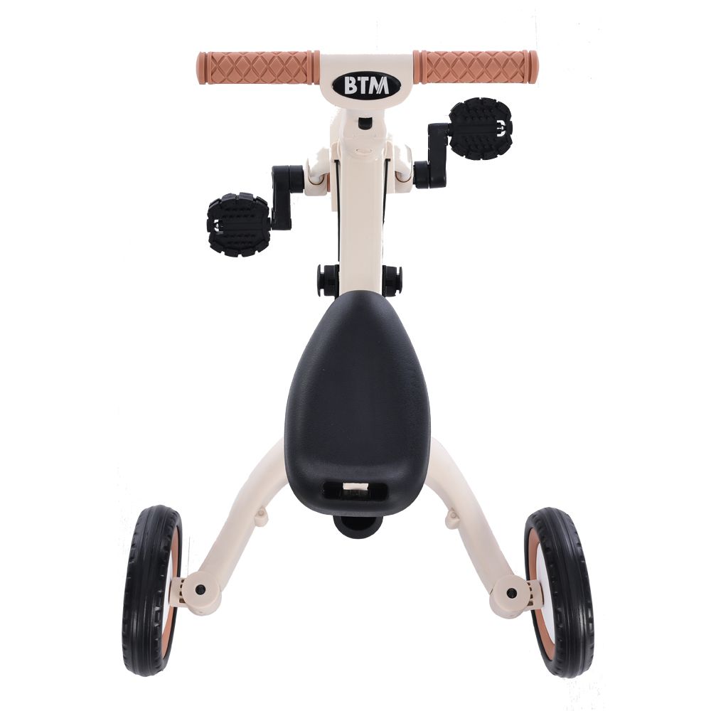 子供用三輪車 4in1新色 三輪車のりもの押し棒付き 自転車 おもちゃ