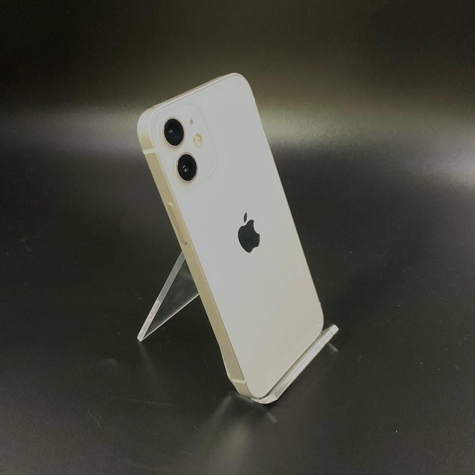 iPhone 12 mini 128GB ホワイト au 動作確認済 77%【全額返金保証