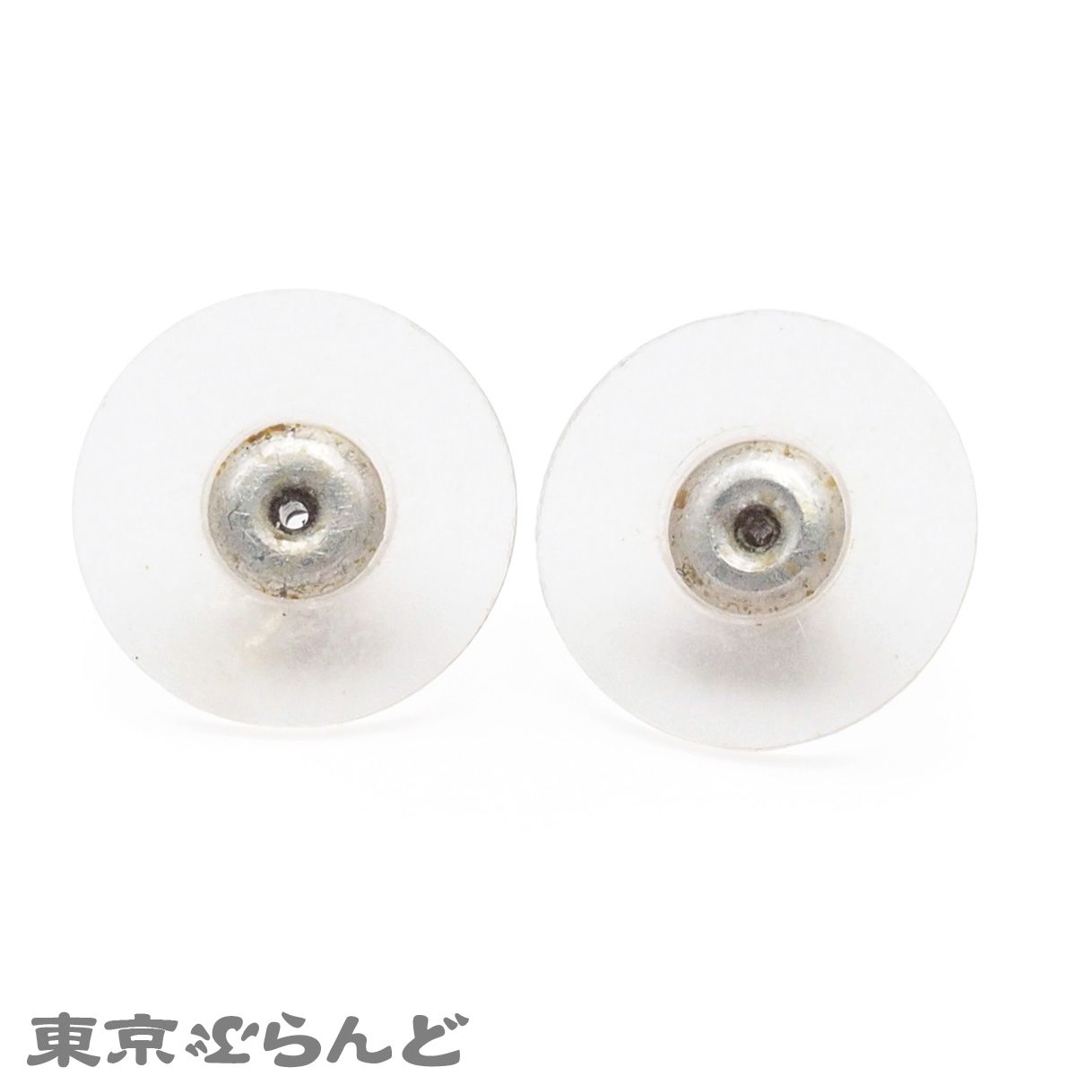 シャネル CHANEL ピアス ゴールドxマルチカラー メタル ラインストーン