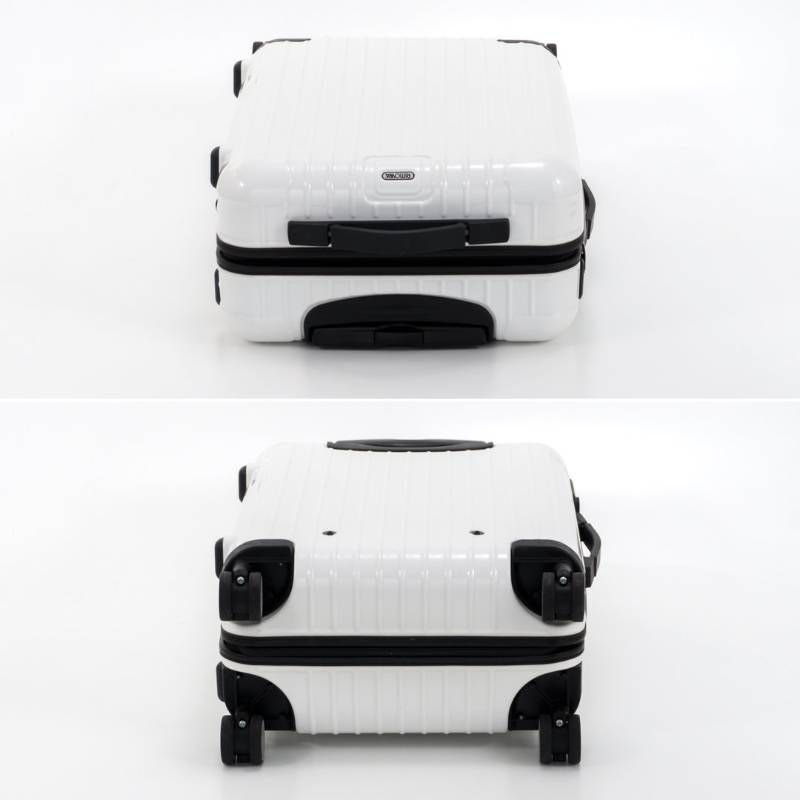 美品　リモワ　82L ハワイ限定ホワイト　RIMOWA　サルサデラックス　4輪 美品 リモワ ハワイ限定 サルサ 最大容量104L 4輪 TSAロック XL 白