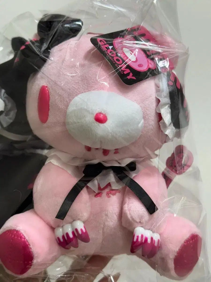 いたずらぐまのグル～ミ～(グルーミー) 地雷系 ピンク黒 ぬいぐるみ