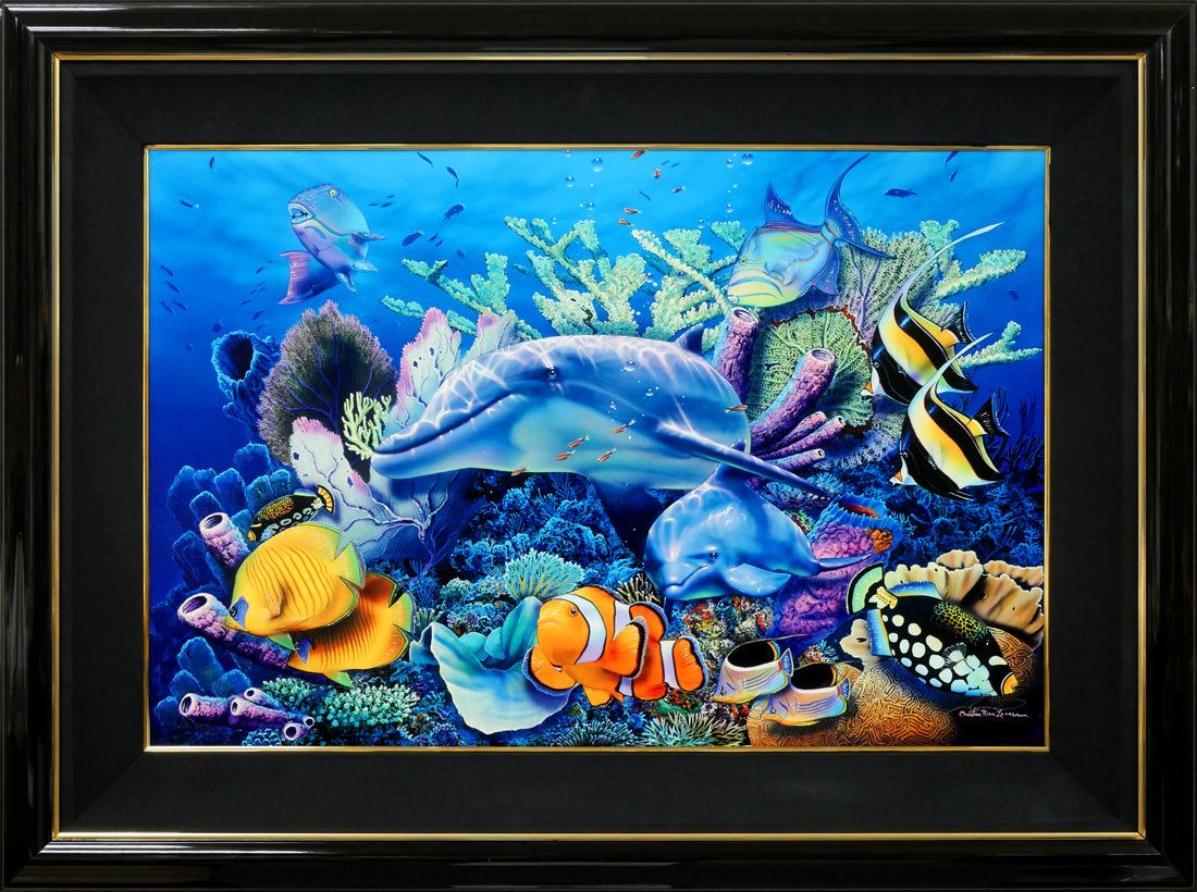 ラッセン【プレシャスラブ（L)】大版 手彩色 ラッセングラフ ラッセン【プレシャスラブ（L)】大版 手彩色 ラッセングラフ