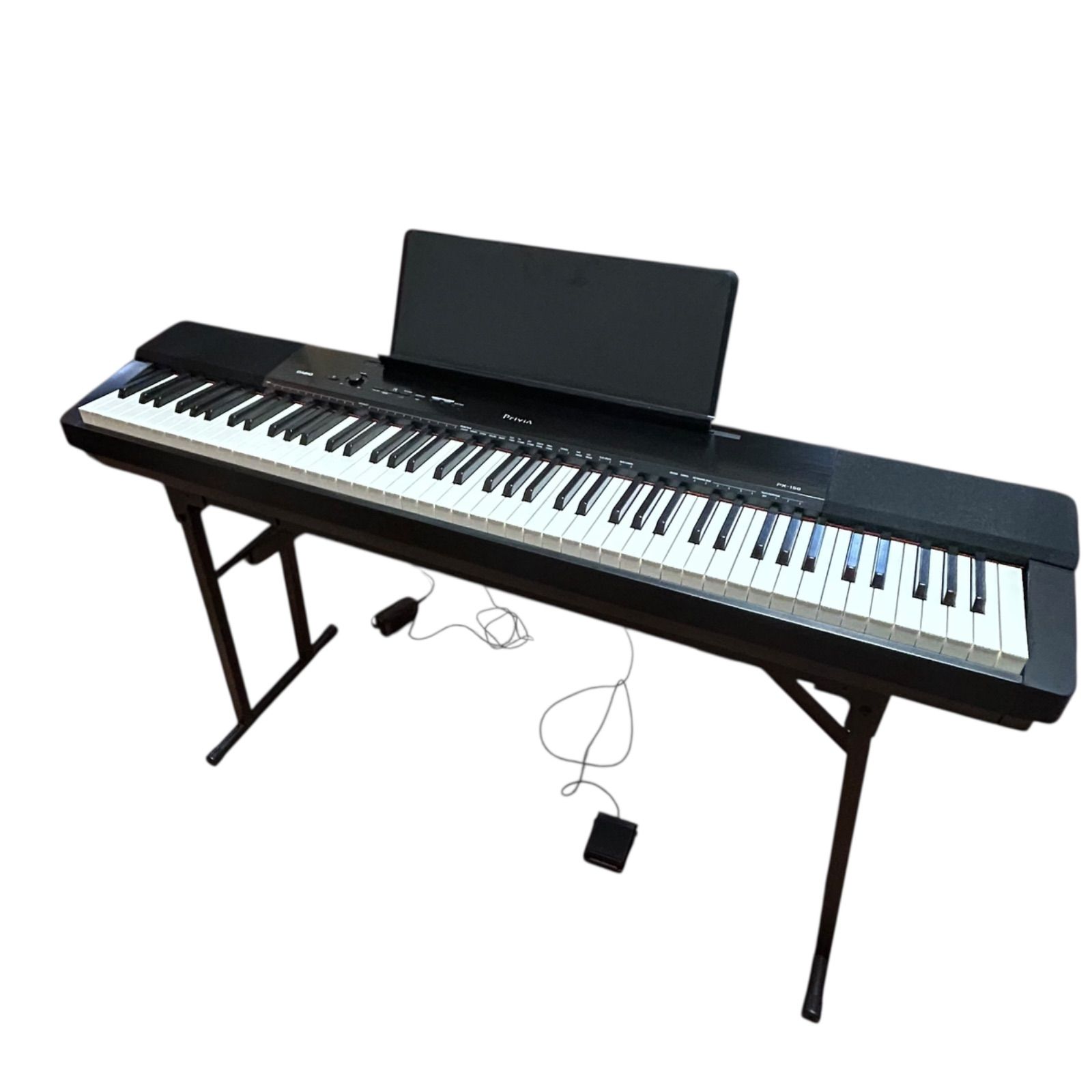 引取限定・木更津市】CASIO Privia PX‑150 電子ピアノ スタンド付き