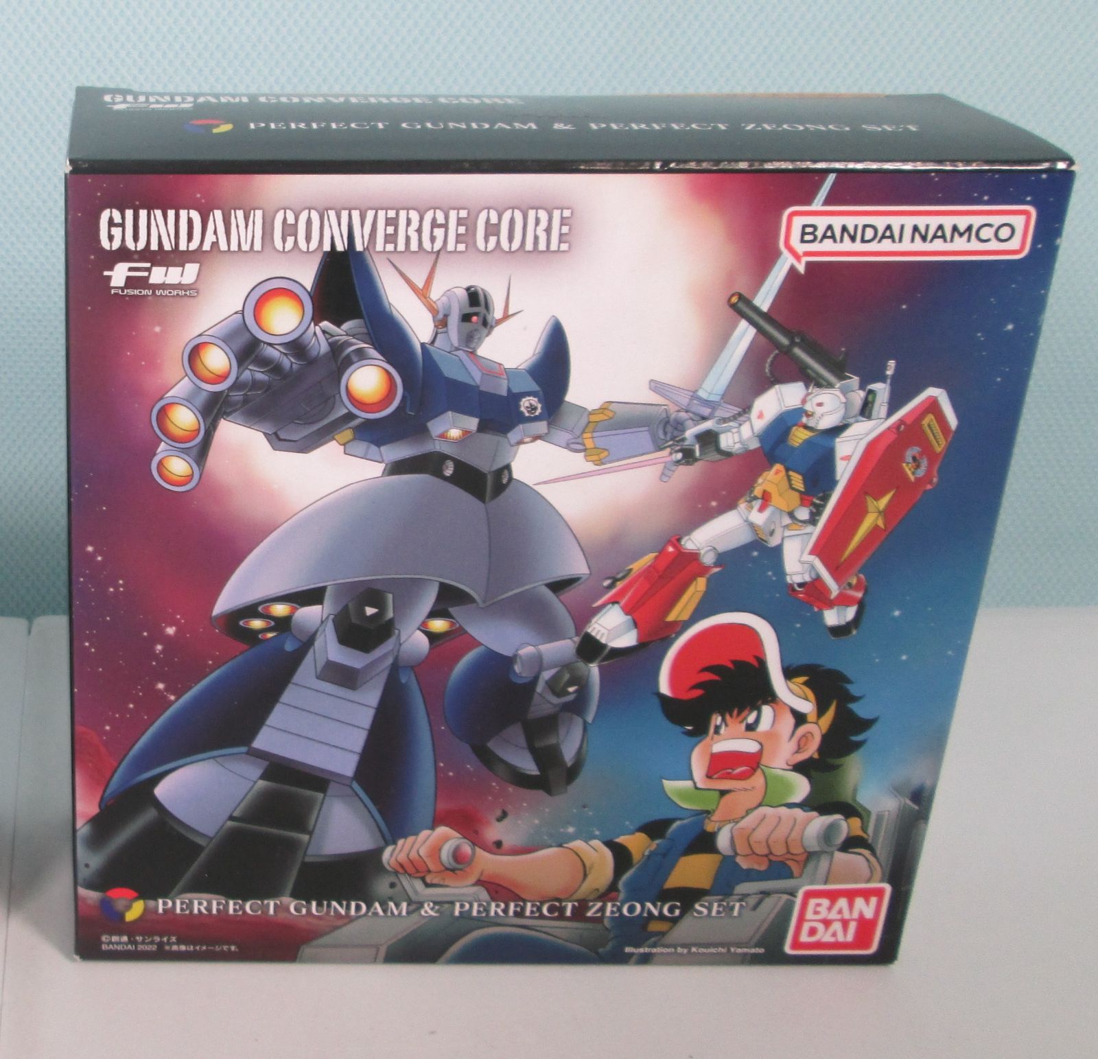 大清水60-3-1221】未開封 FWガンダムコンバージコア ガンダム&ジオング