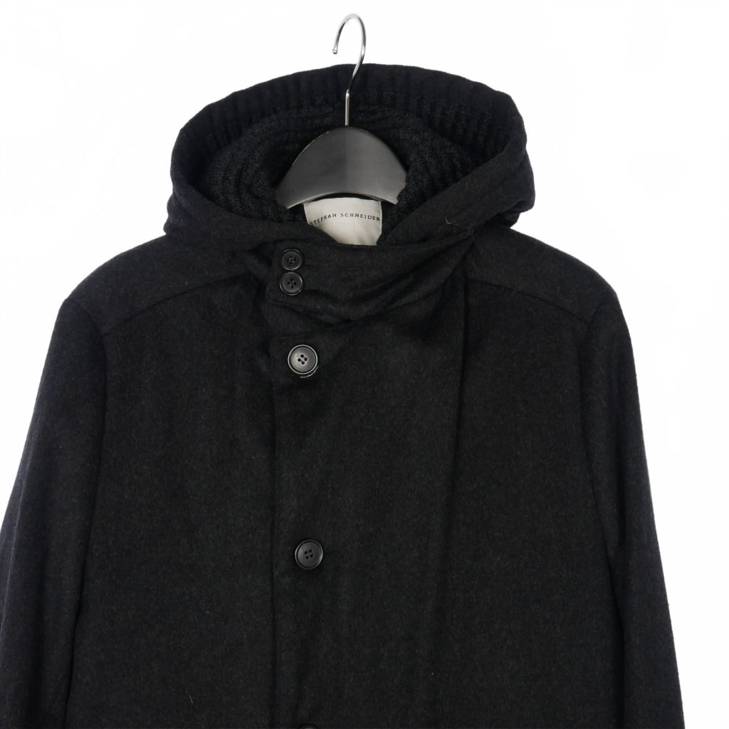 ステファンシュナイダー STEPHAN SCHNEIDER ウールメルトン フーデッド