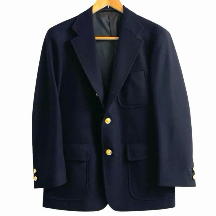 J.PRESS ジェイプレス AUTHENTIC MODEL 金釦 紺ブレザー テーラード