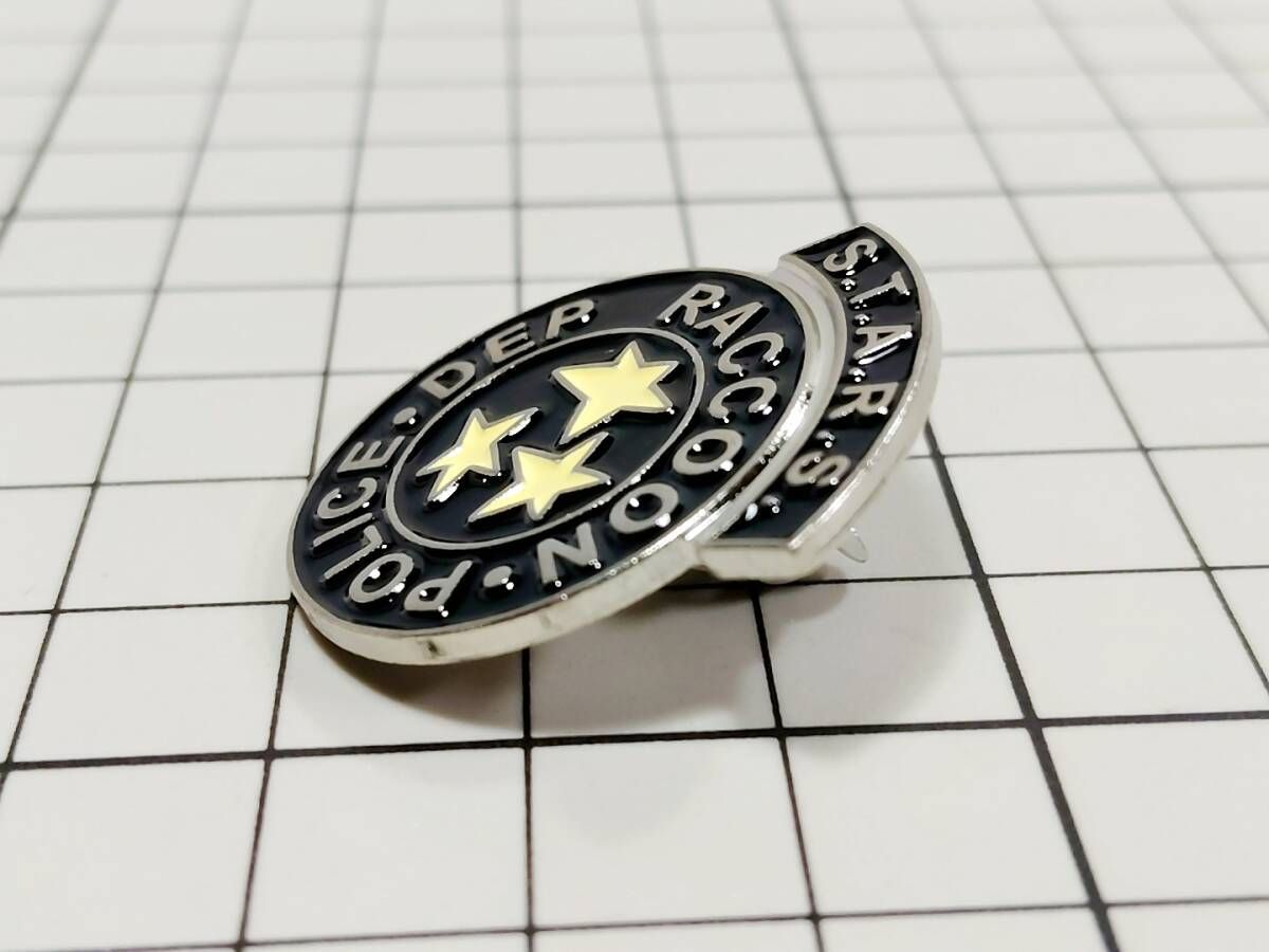 ピンバッジ S.T.A.R.S.:スターズ （バイオハザード） #1】D12-21/SUN