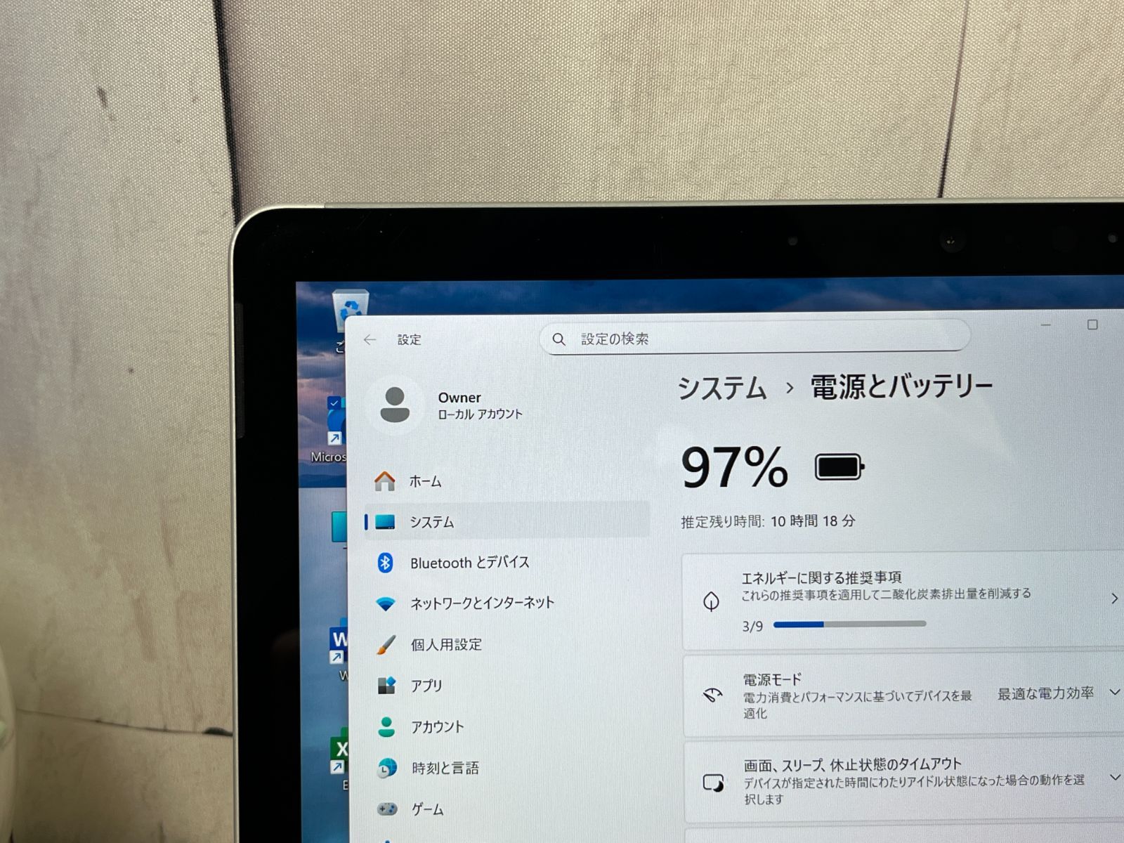 美品・LTE】06222 Surface Go2 Office2024 Win11 タブレット