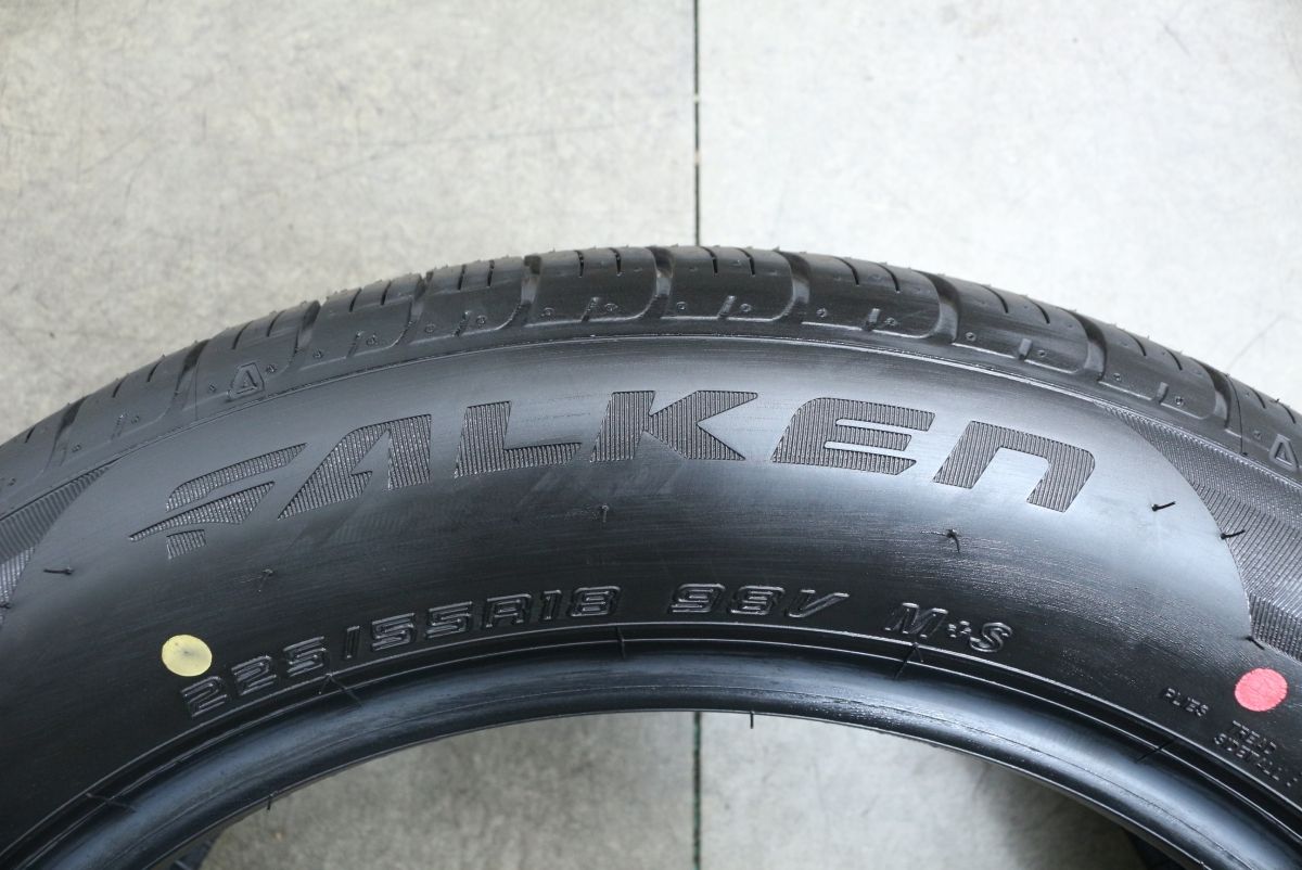 2025年製 新車外し品】ファルケン ZIEX ZE001A A/S 225/55R18 4本