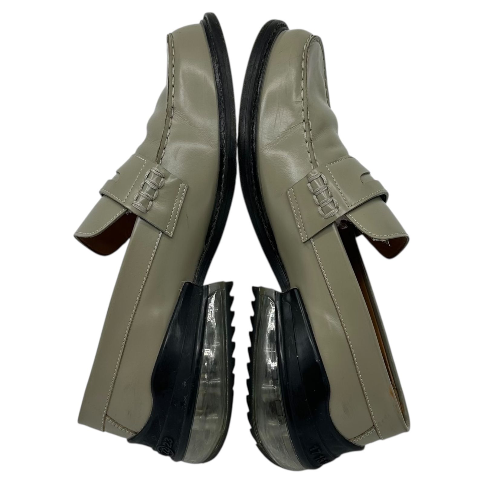 Maison Margiela 20SS  エアバッグローファー グレー MAISON MARGIELA(メゾンマルジェラ) 20SS Air Sole Coin Loafers