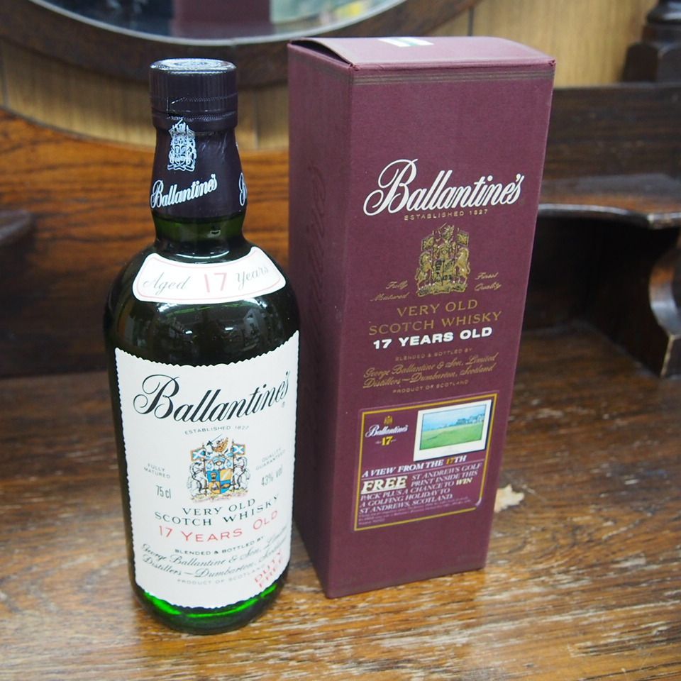 箱付き 未開栓 750ml ウイスキー バランタイン17年 Ballantine's very