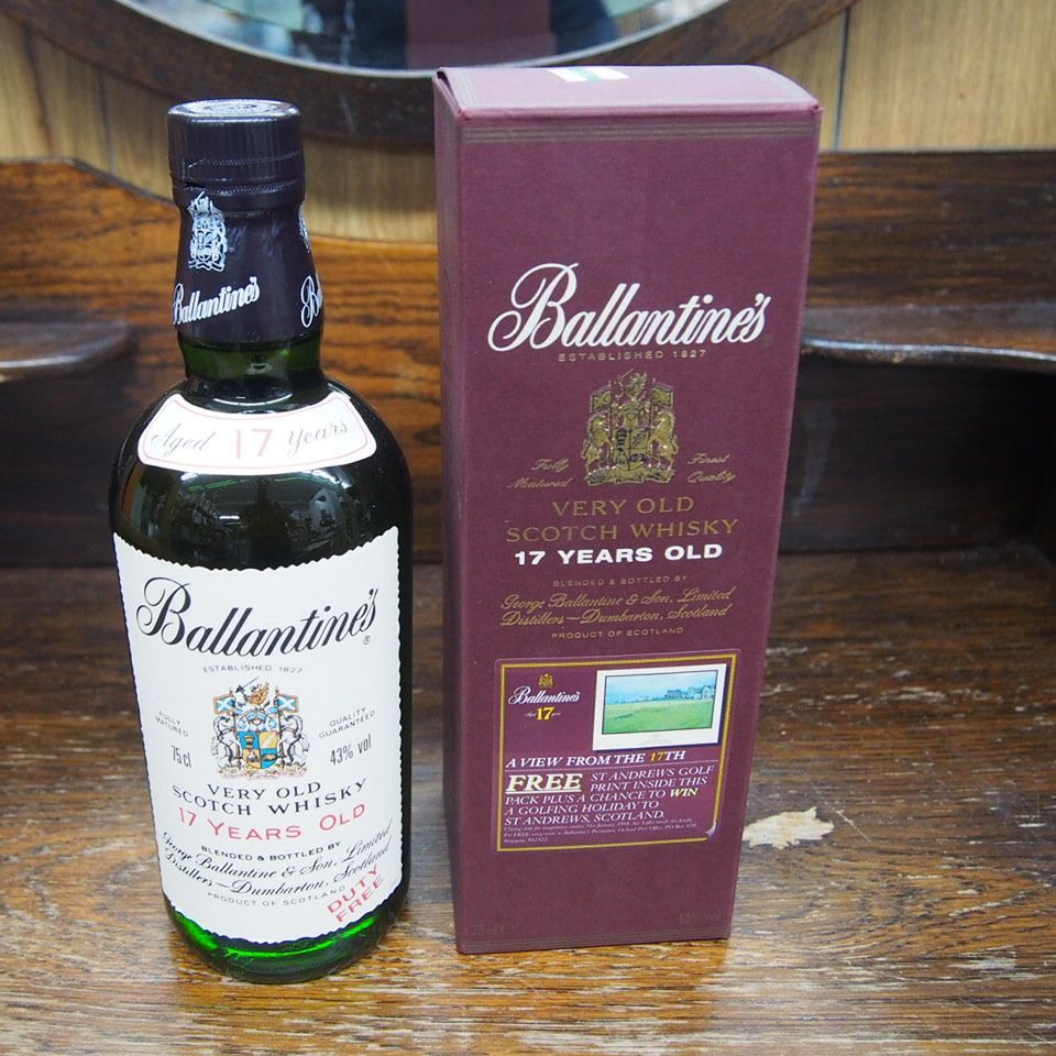 箱付き 未開栓 750ml ウイスキー バランタイン17年 Ballantine's very