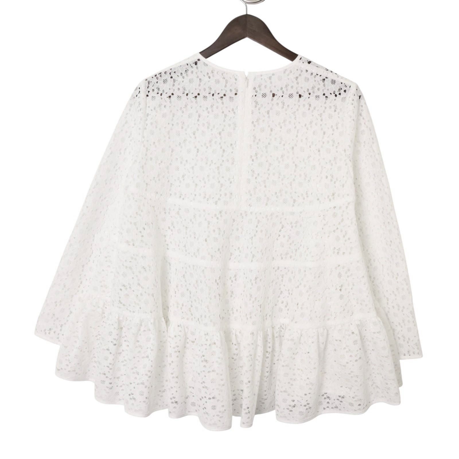 yori フロッキーレースティアードブラウス 2025AW＊ オンライン