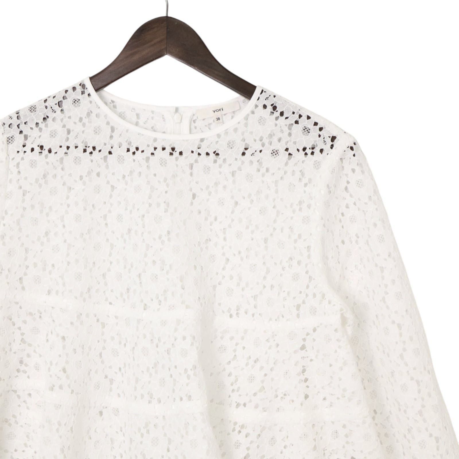 yori フロッキーレースティアードブラウス フロッキーレースティアードブラウス【2025AW】 | all item| yori