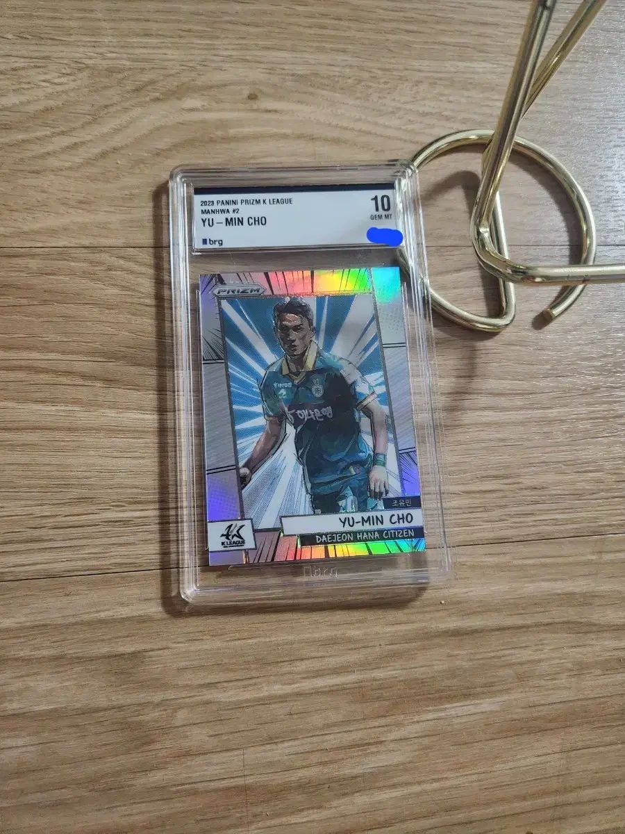 【品質保証，低価】 23 パニーニ Kリーグ BRG10 大田ウーナ チョ・ユミン (ケース HIT) サッカーカード 記念グッズ
