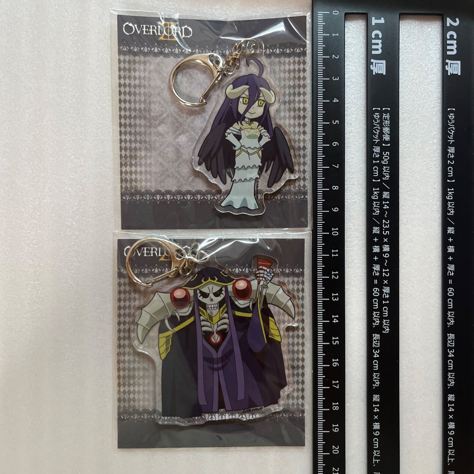 コミックマーケット95 コミケ アクリルキーホルダー セット  オーバーロード アインズ アルベド T5