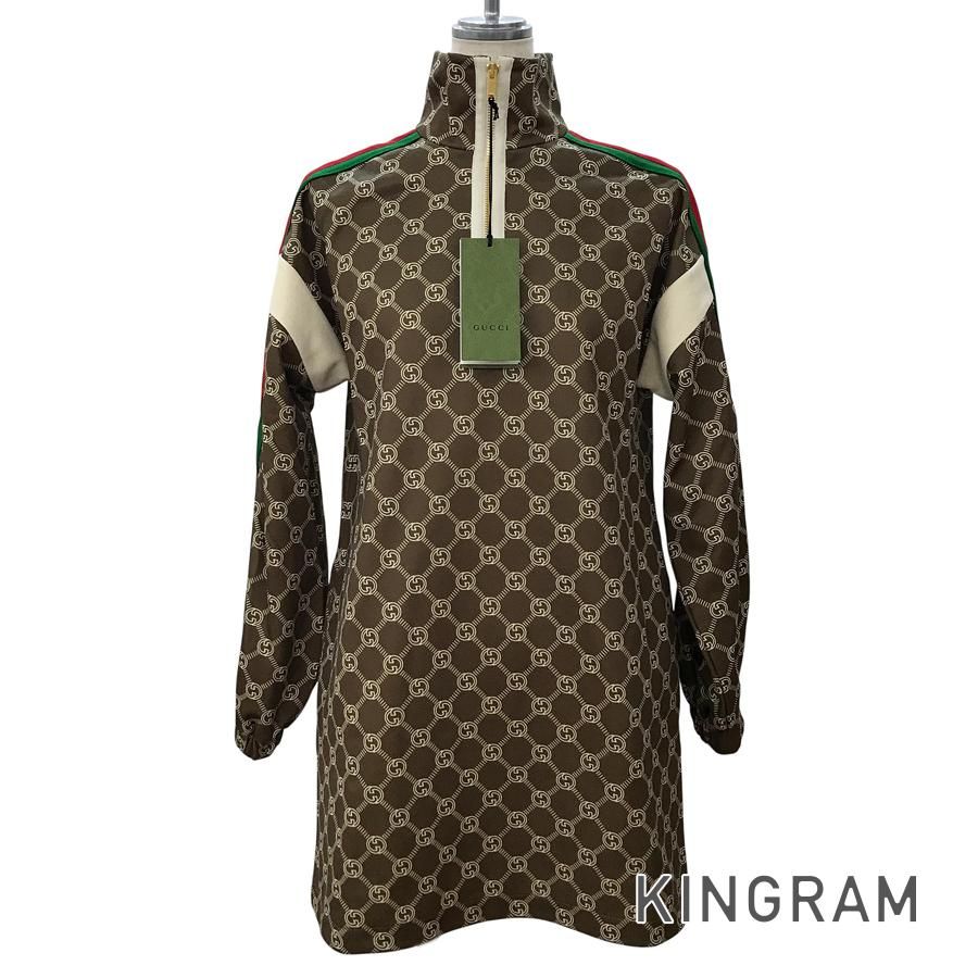 グッチ GUCCI インターロッキング テクニカル ドレス 678689