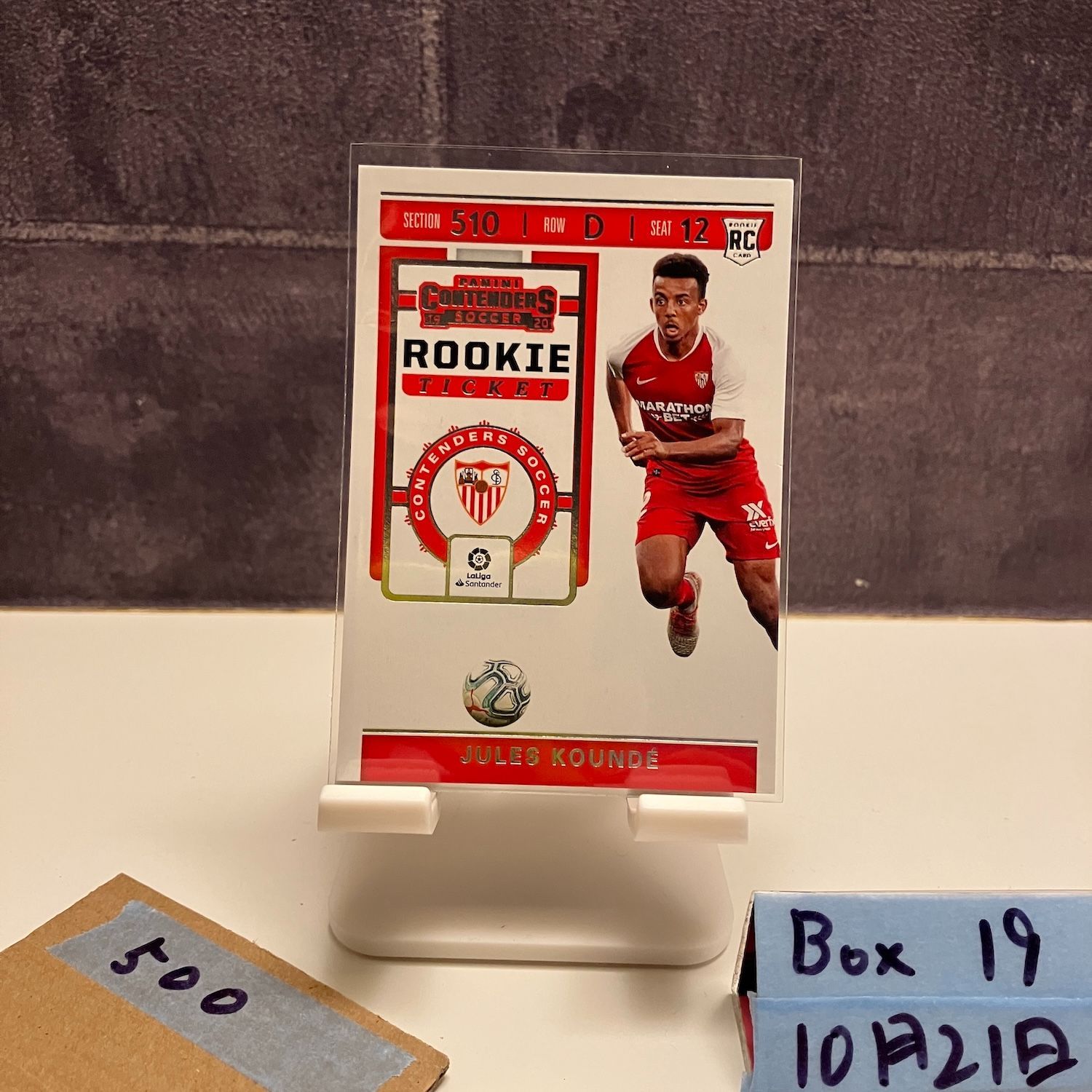 2019-20 Panini Chronicles Contenders Jules Kounde Sevilla FC RC