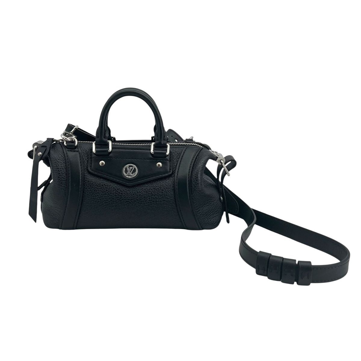 【中古】 LOUIS VUITTON ルイ・ヴィトン M14623 バイカー･ナノショルダーバッグ 025年SSショーアイテム ブラック25024260 SA 中古】 LOUIS VUITTON ルイ・ヴィトン M14623 バイカー・ナノ
