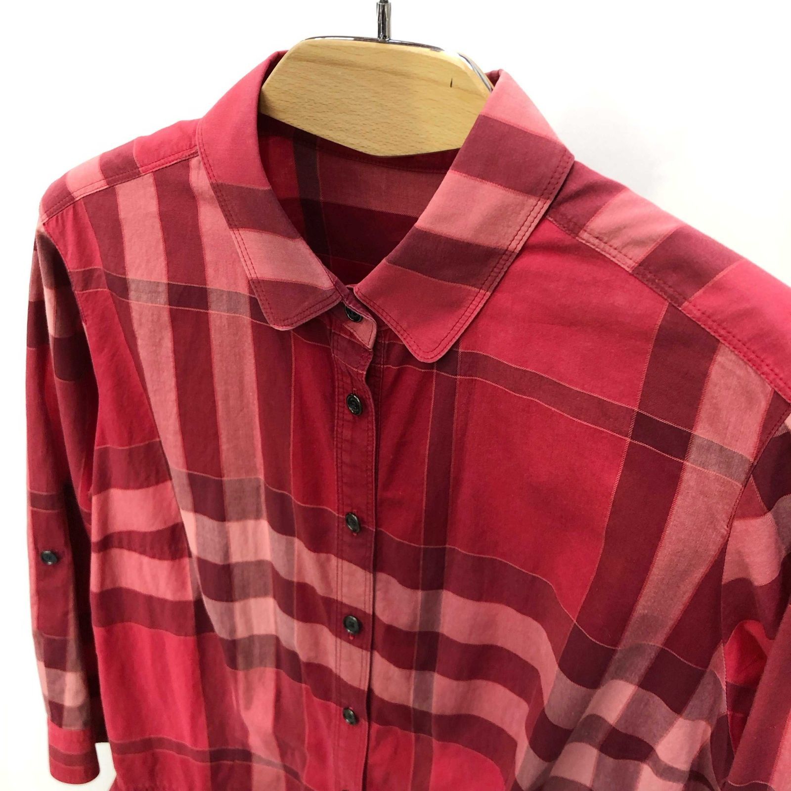 BURBERRY LONDON バーバリー ノバチェック シャツ 44 