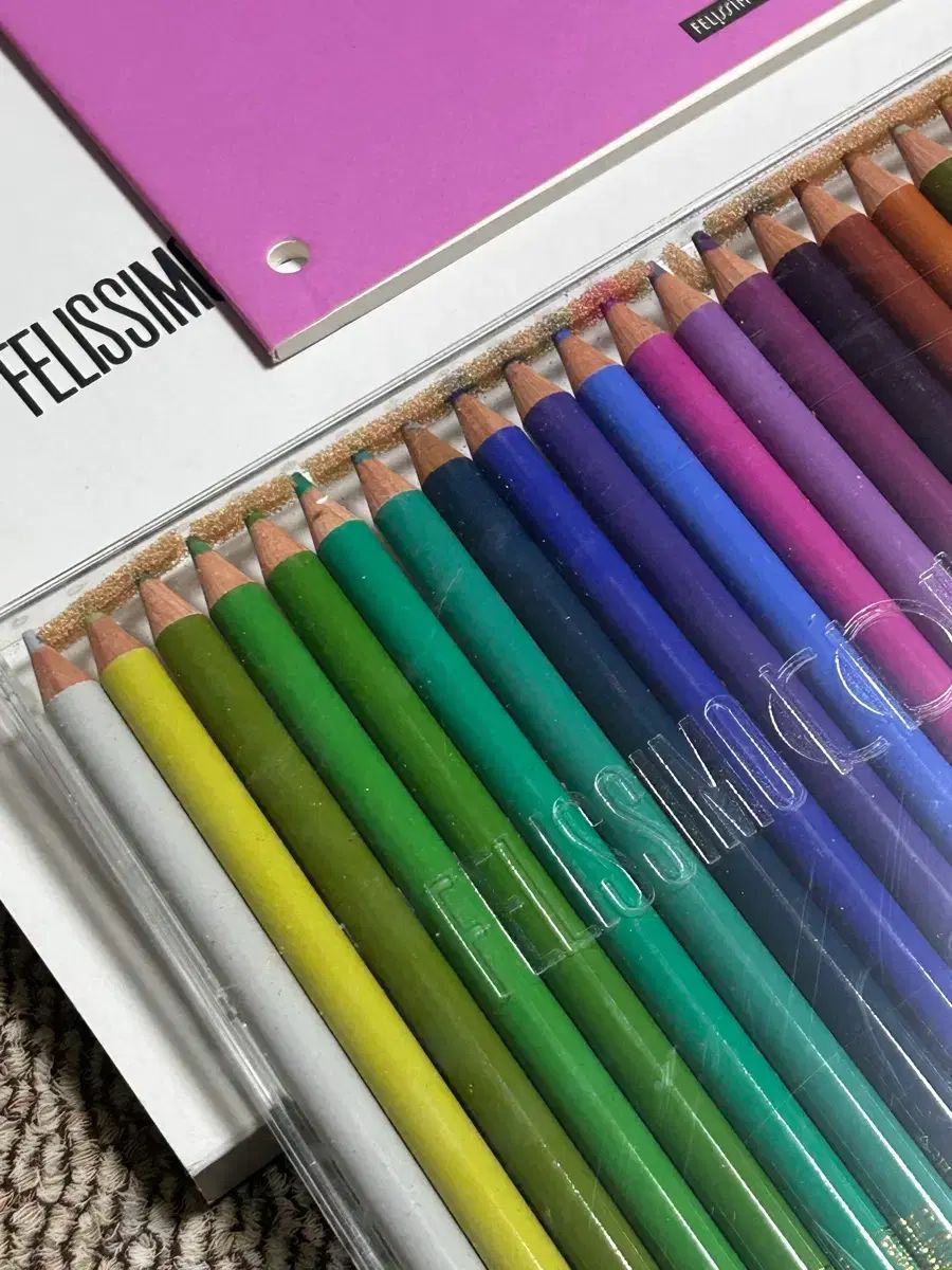 日本 フェリシモ 500色鉛筆 25本 - 008号 - メルカリ