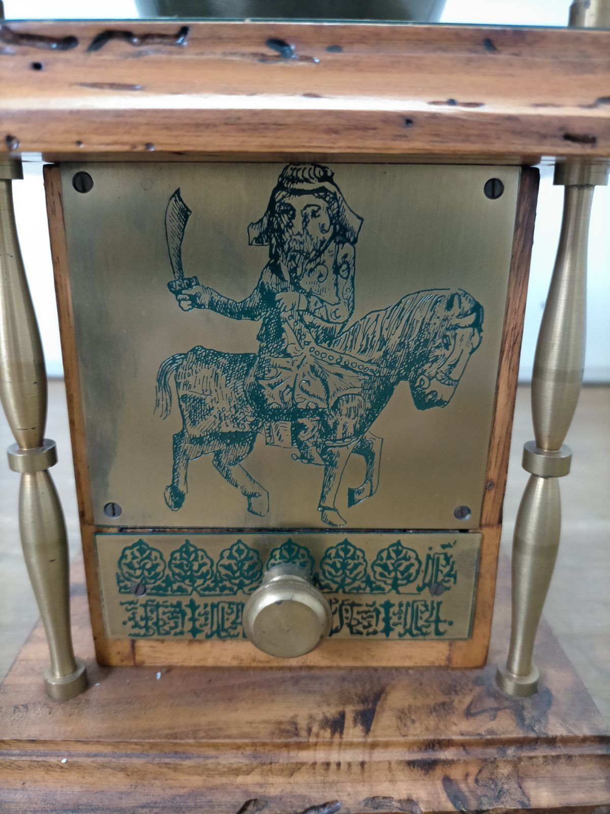 アンティーク ITALY 木製 珈琲 手挽きコーヒーミル 250402-2T - メルカリ