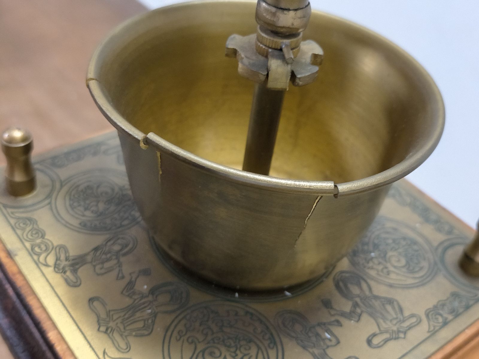 アンティーク ITALY 木製 珈琲 手挽きコーヒーミル 250402-2T - メルカリ