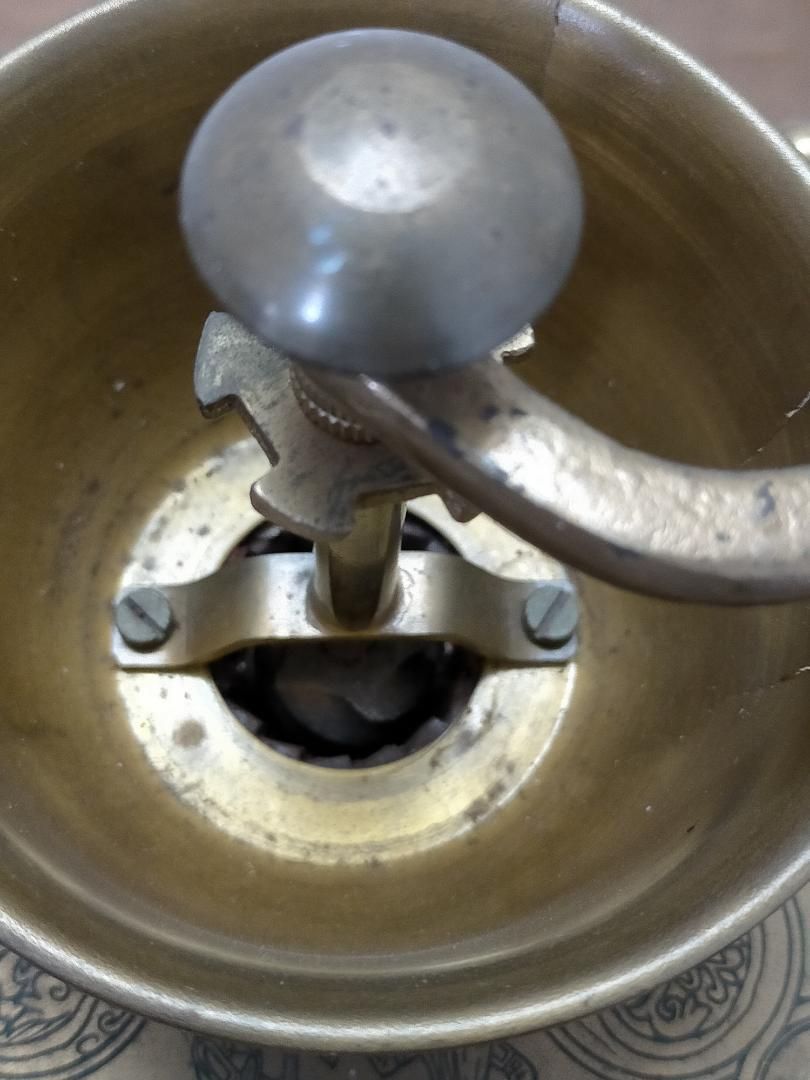 アンティーク ITALY 木製 珈琲 手挽きコーヒーミル 250402-2T - メルカリ