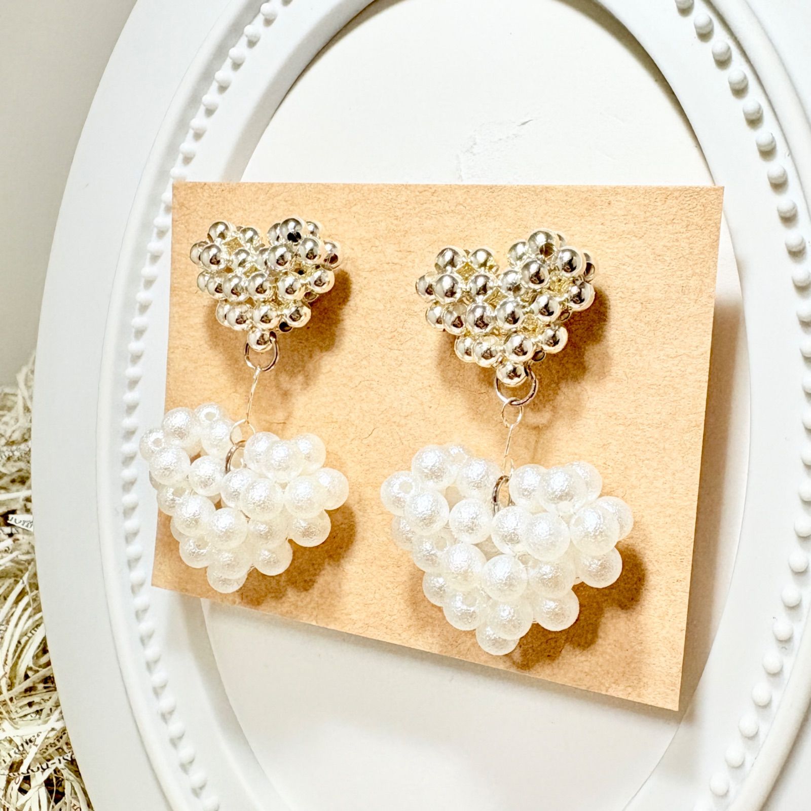 ハンドメイドピアス【No.11】 - メルカリ