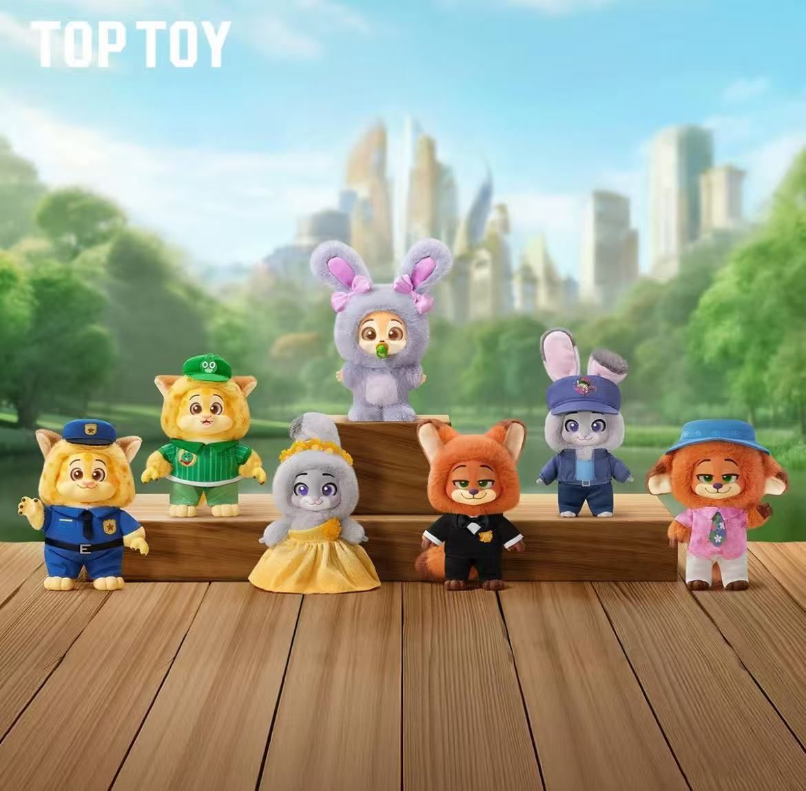 TOPTOY ディズニー ズートピア 新しい旅 ぬいぐるみ ブラインド