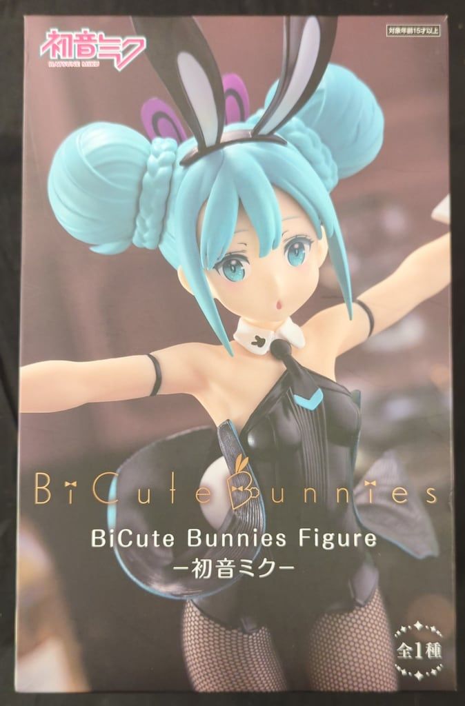 フリュー 黒星紅白 初音ミク BiCute Bunnies Figure - メルカリ
