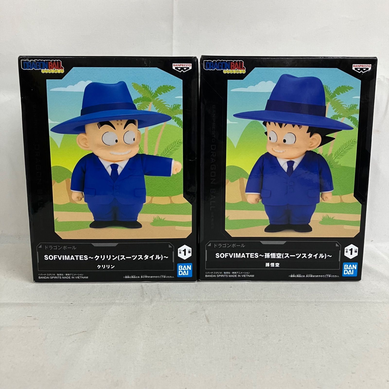 ドラゴンボール SOFVIMATES 孫悟空 クリリン スーツスタイル １４個 未開封 ドラゴンボール SOFVIMATES 孫悟空 クリリン スーツスタイル 2
